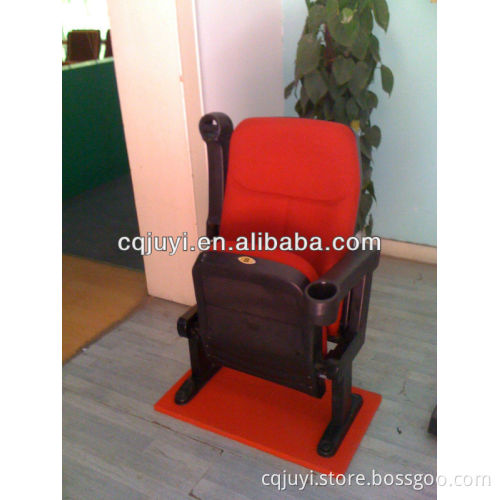 JY-907 china public chair /lecture hall Theatr chairs with cup holder